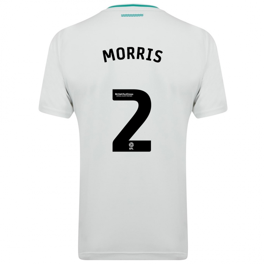 Niño Camiseta Ella Morris #2 Blanco 2ª Equipación 2023/24 La Camisa Argentina
