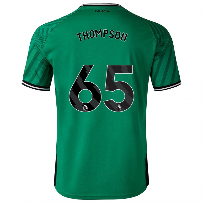 Niño Camiseta Ciaran Thompson #65 Verde 2ª Equipación 2023/24 La Camisa Argentina
