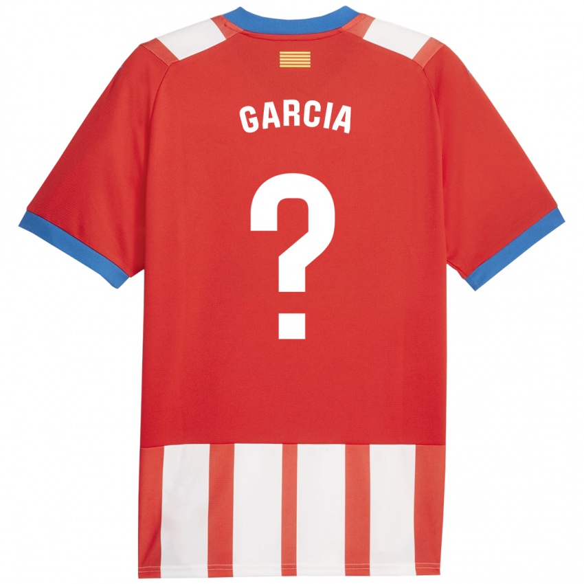 Hombre Camiseta Hugo García #0 Rojo Blanco 1ª Equipación 2023/24 La Camisa Argentina