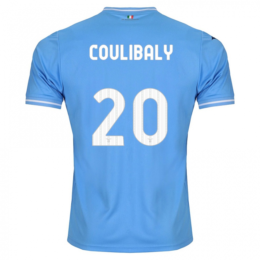Hombre Camiseta Larsson Coulibaly #20 Azul 1ª Equipación 2023/24 La Camisa Argentina