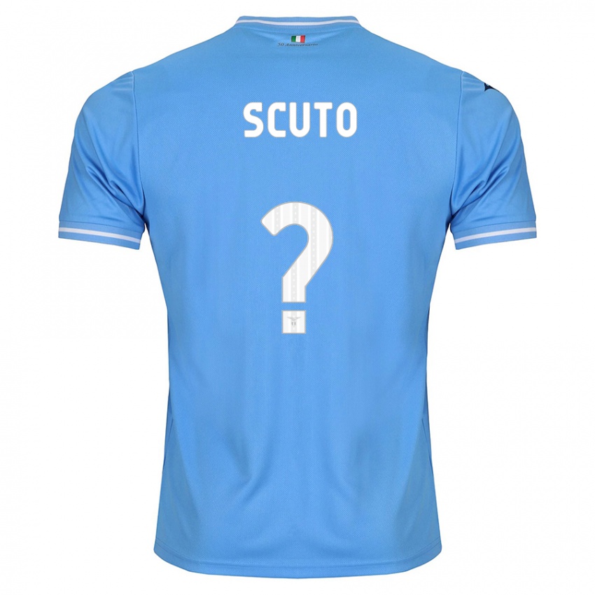 Hombre Camiseta Leonardo Scuto #0 Azul 1ª Equipación 2023/24 La Camisa Argentina
