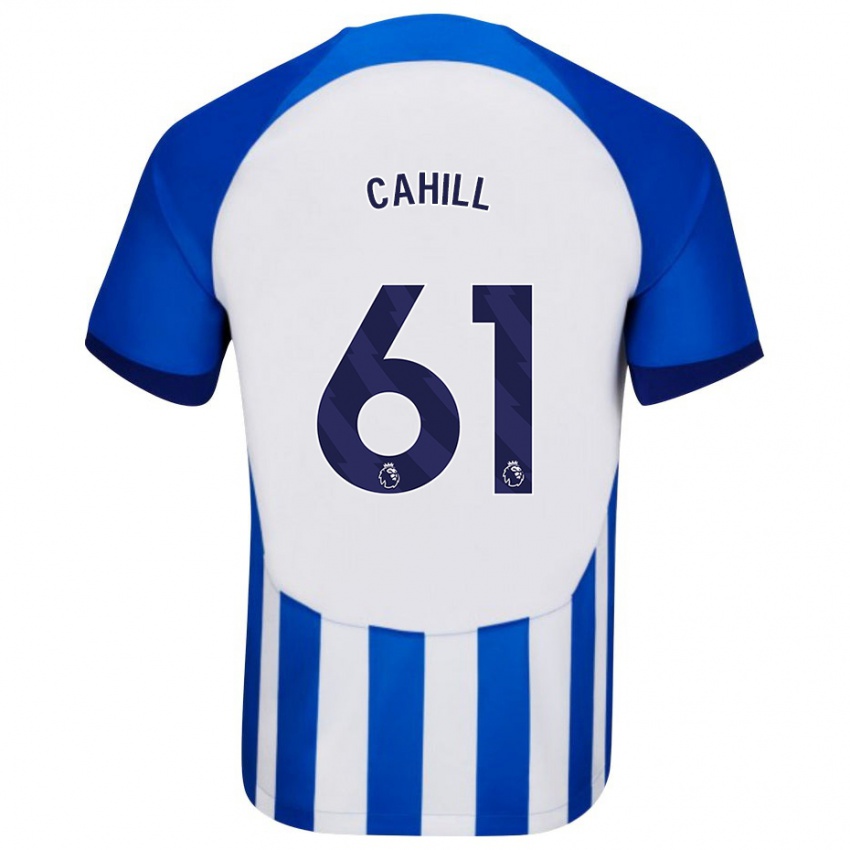Hombre Camiseta Killian Cahill #61 Azul 1ª Equipación 2023/24 La Camisa Argentina