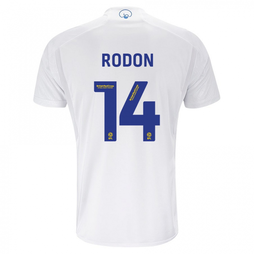 Hombre Camiseta Joe Rodon #14 Blanco 1ª Equipación 2023/24 La Camisa Argentina
