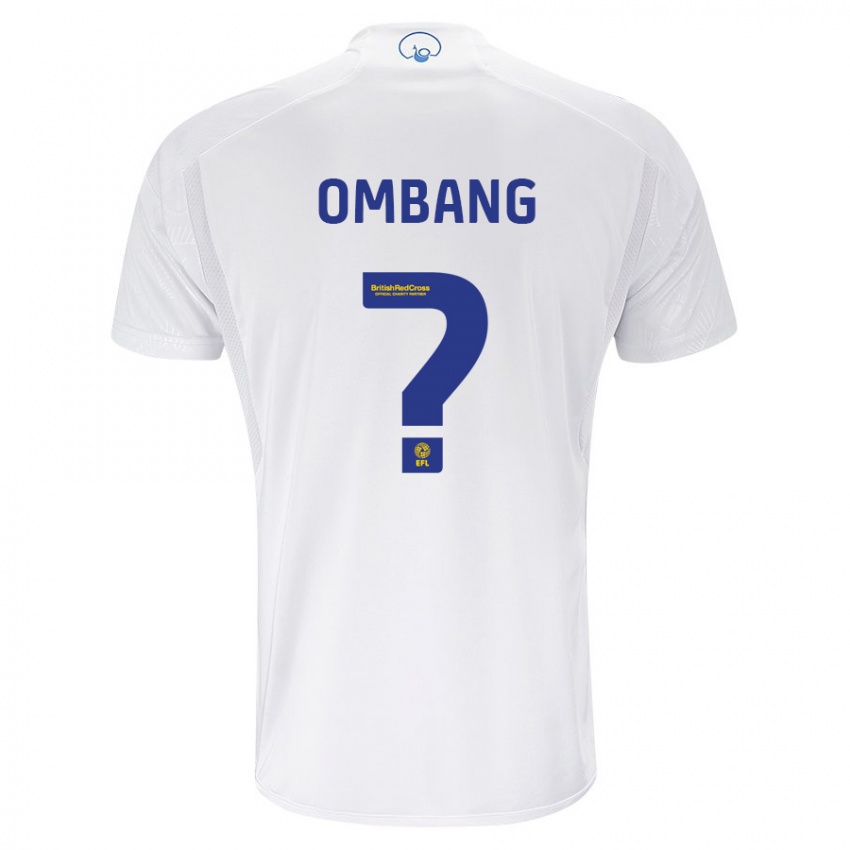 Hombre Camiseta Darryl Ombang #0 Blanco 1ª Equipación 2023/24 La Camisa Argentina