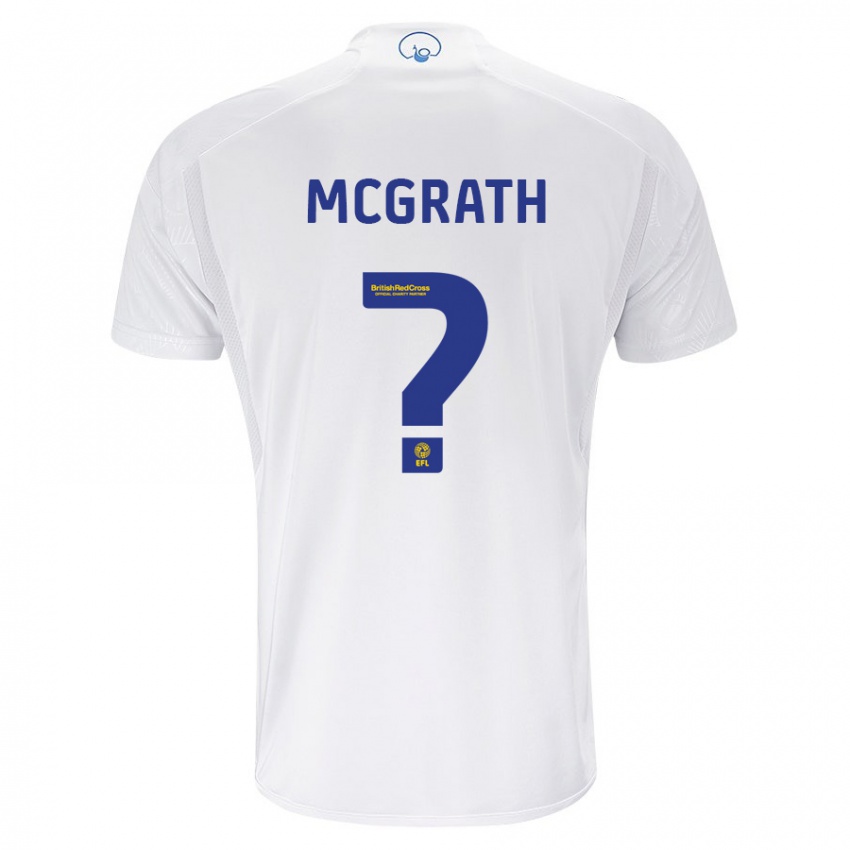 Hombre Camiseta Ronnie Mcgrath #0 Blanco 1ª Equipación 2023/24 La Camisa Argentina