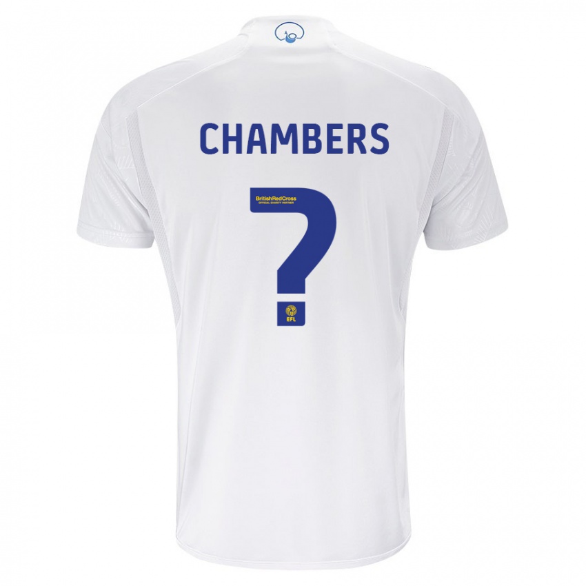 Hombre Camiseta Sam Chambers #0 Blanco 1ª Equipación 2023/24 La Camisa Argentina