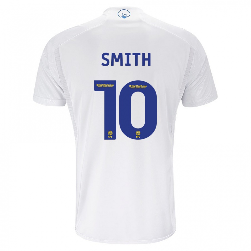 Hombre Camiseta Kathryn Smith #10 Blanco 1ª Equipación 2023/24 La Camisa Argentina