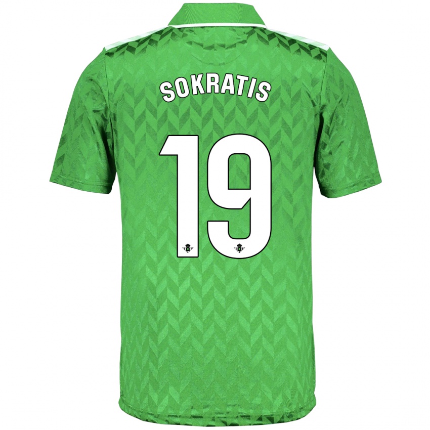 Hombre Camiseta Sokratis Papastathopoulos #19 Verde 2ª Equipación 2023/24 La Camisa Argentina