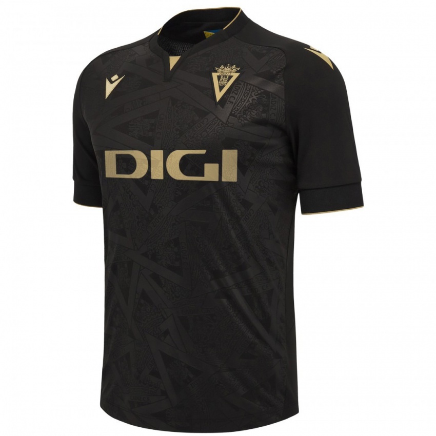 Hombre Camiseta Conan Ledesma #1 Negro 2ª Equipación 2023/24 La Camisa Argentina