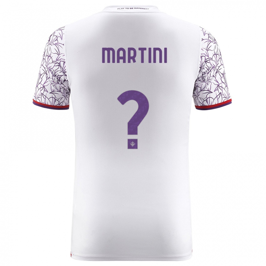 Hombre Camiseta Niko Martini #0 Blanco 2ª Equipación 2023/24 La Camisa Argentina