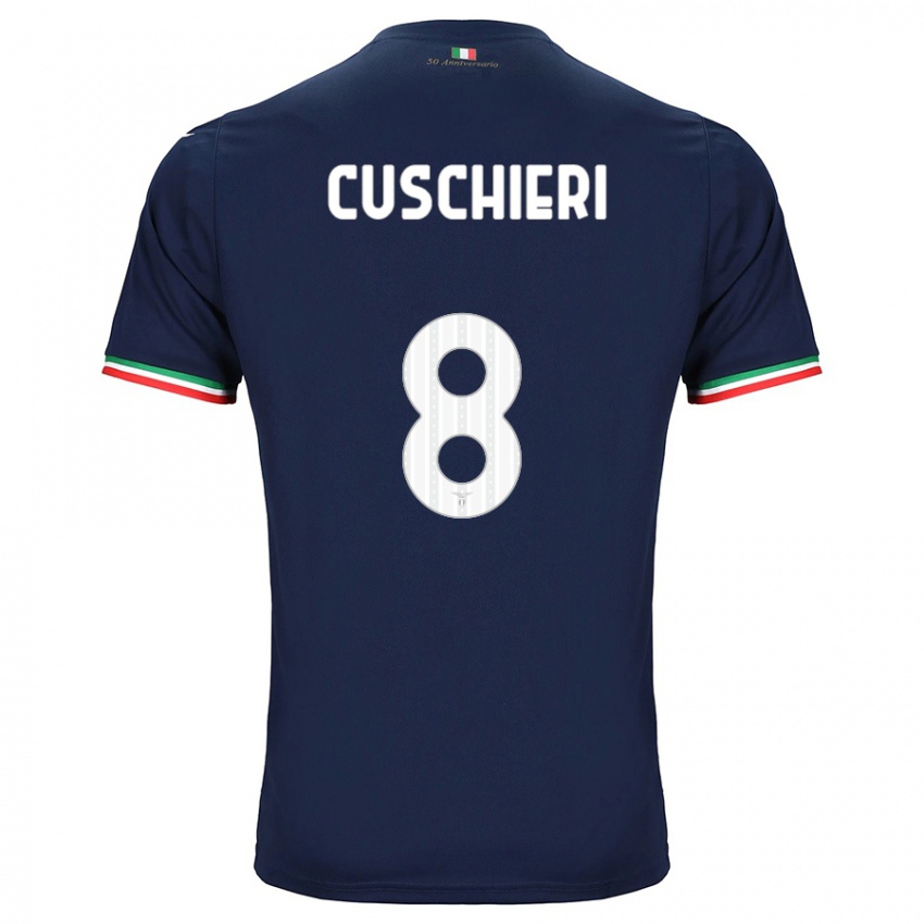 Hombre Camiseta Rachel Cuschieri #8 Armada 2ª Equipación 2023/24 La Camisa Argentina