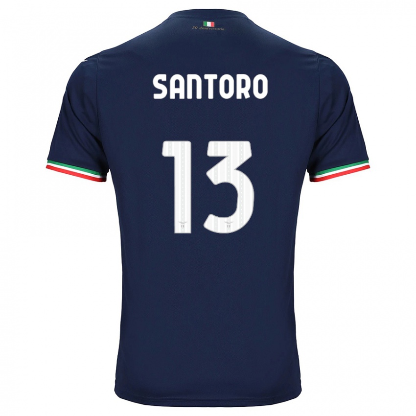 Hombre Camiseta Martina Santoro #13 Armada 2ª Equipación 2023/24 La Camisa Argentina
