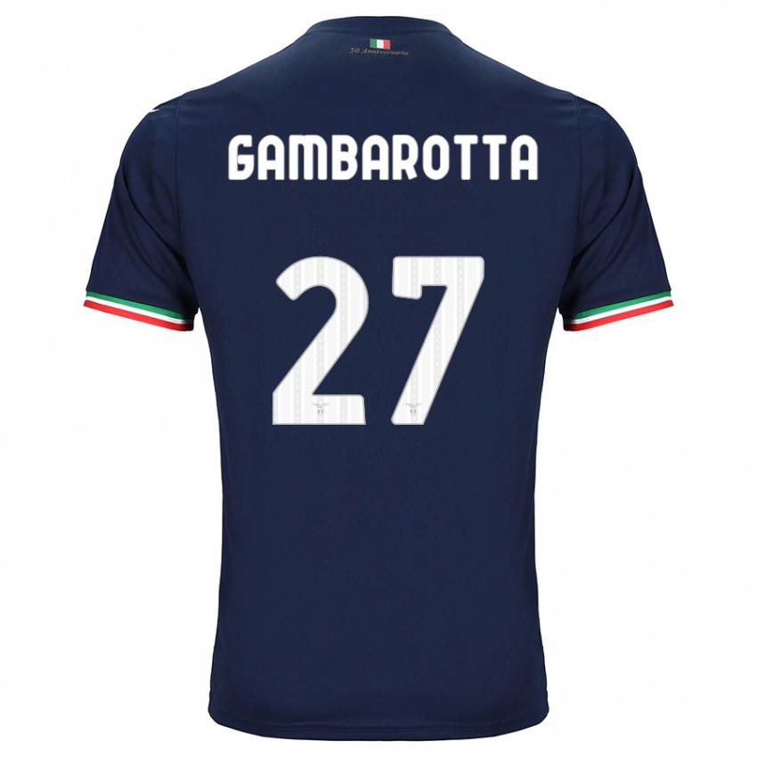 Hombre Camiseta Margot Gambarotta #27 Armada 2ª Equipación 2023/24 La Camisa Argentina