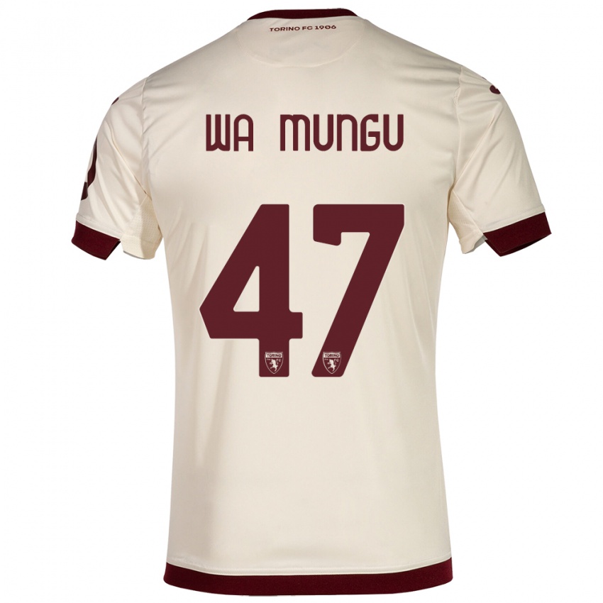 Hombre Camiseta Vimoj Muntu Wa Mungu #47 Champán 2ª Equipación 2023/24 La Camisa Argentina