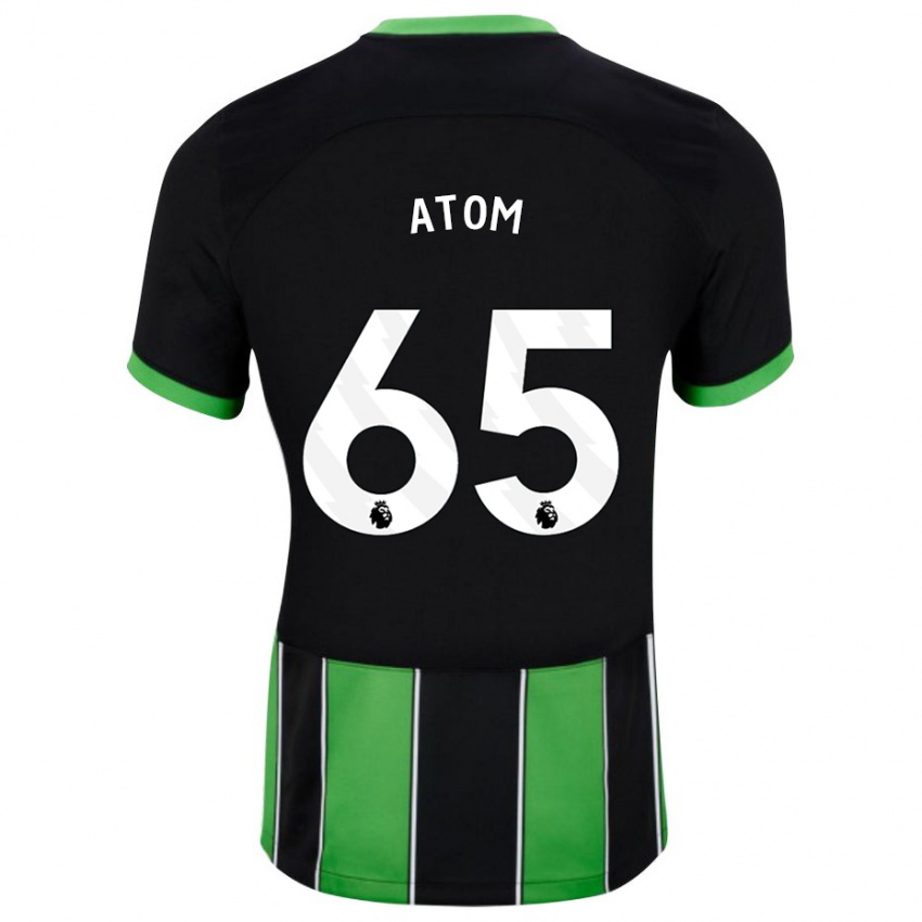 Hombre Camiseta Noel Atom #65 Verde Negro 2ª Equipación 2023/24 La Camisa Argentina
