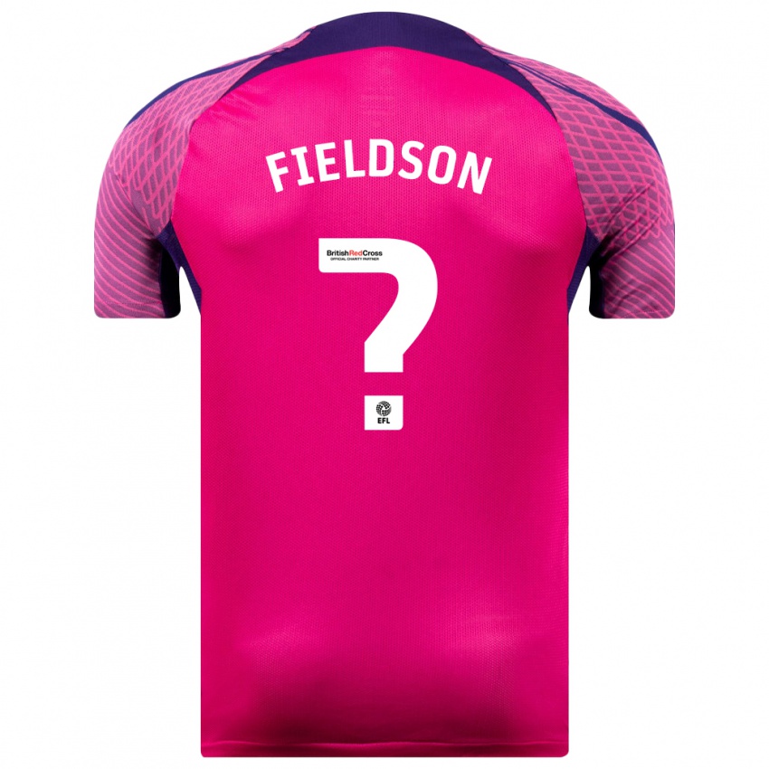 Hombre Camiseta Henry Fieldson #0 Morado 2ª Equipación 2023/24 La Camisa Argentina