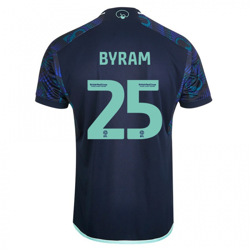 Hombre Camiseta Sam Byram #25 Azul 2ª Equipación 2023/24 La Camisa Argentina