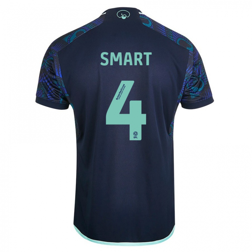 Hombre Camiseta Olivia Smart #4 Azul 2ª Equipación 2023/24 La Camisa Argentina