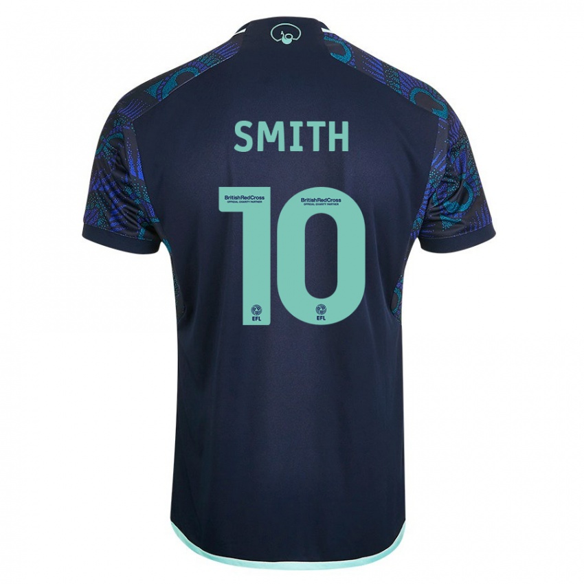 Hombre Camiseta Kathryn Smith #10 Azul 2ª Equipación 2023/24 La Camisa Argentina
