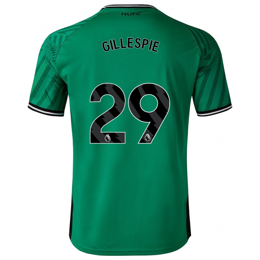 Hombre Camiseta Mark Gillespie #29 Verde 2ª Equipación 2023/24 La Camisa Argentina