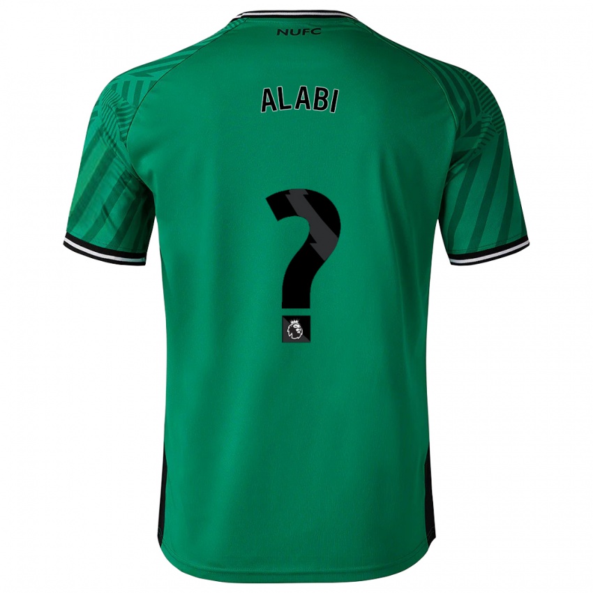 Hombre Camiseta Sam Alabi #0 Verde 2ª Equipación 2023/24 La Camisa Argentina