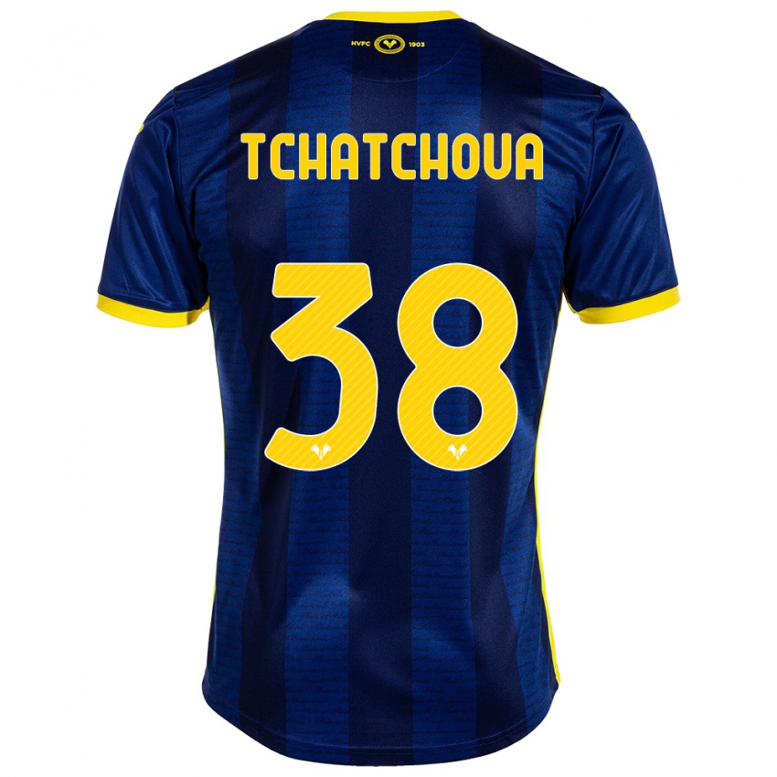 Mujer Camiseta Jackson Tchatchoua #38 Armada 1ª Equipación 2023/24 La Camisa Argentina