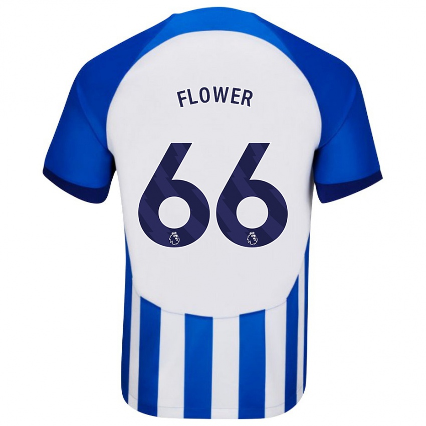 Mujer Camiseta Louis Flower #66 Azul 1ª Equipación 2023/24 La Camisa Argentina