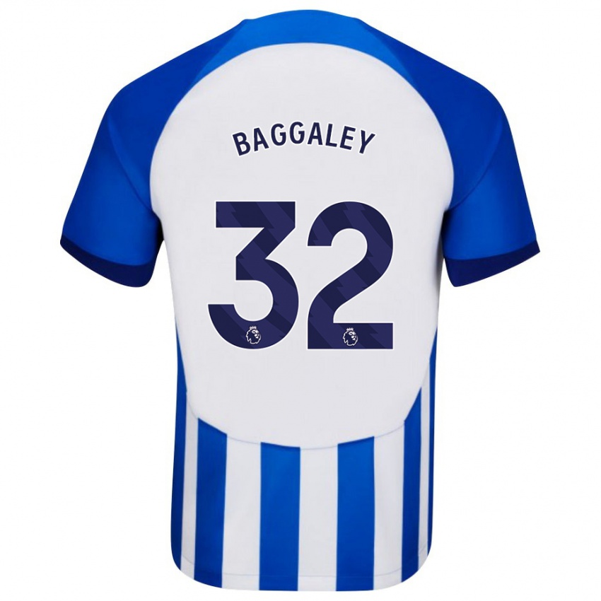 Mujer Camiseta Sophie Baggaley #32 Azul 1ª Equipación 2023/24 La Camisa Argentina