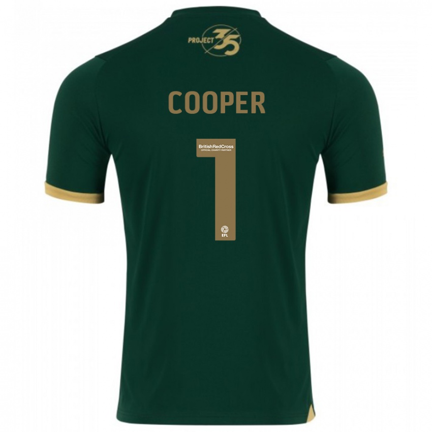 Mujer Camiseta Michael Cooper #1 Verde 1ª Equipación 2023/24 La Camisa Argentina