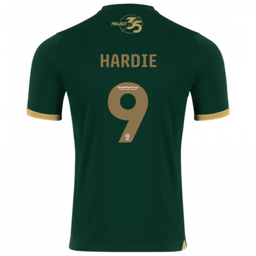Mujer Camiseta Ryan Hardie #9 Verde 1ª Equipación 2023/24 La Camisa Argentina