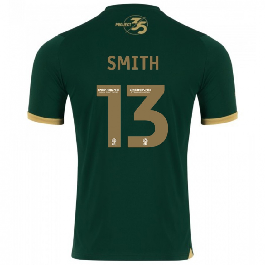 Mujer Camiseta Grace Smith #13 Verde 1ª Equipación 2023/24 La Camisa Argentina