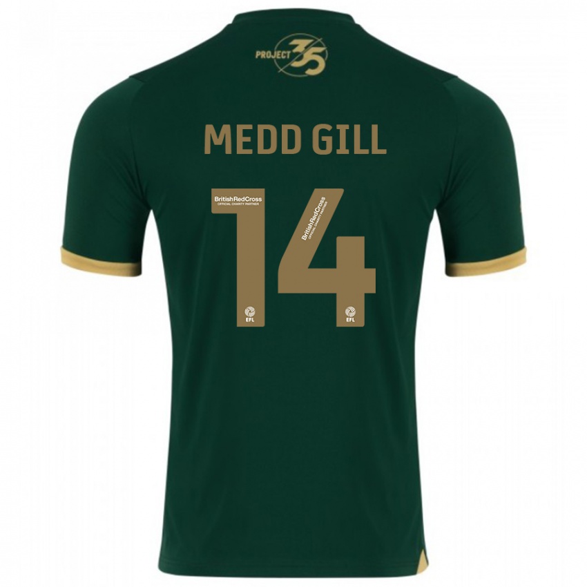 Mujer Camiseta Tamsin Medd-Gill #14 Verde 1ª Equipación 2023/24 La Camisa Argentina