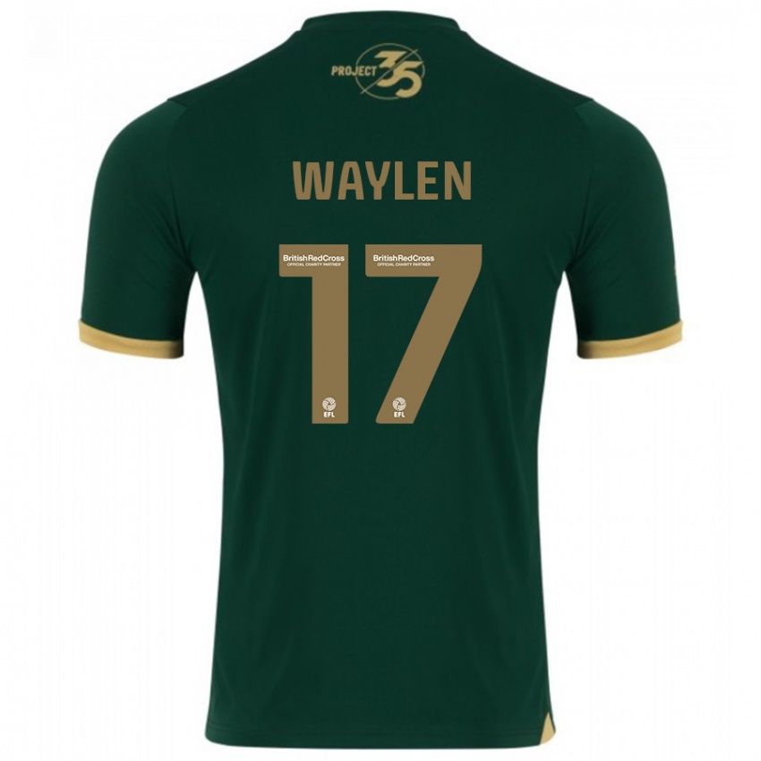 Mujer Camiseta Libby Waylen #17 Verde 1ª Equipación 2023/24 La Camisa Argentina