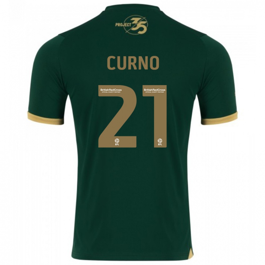 Mujer Camiseta Maddi Curno #21 Verde 1ª Equipación 2023/24 La Camisa Argentina