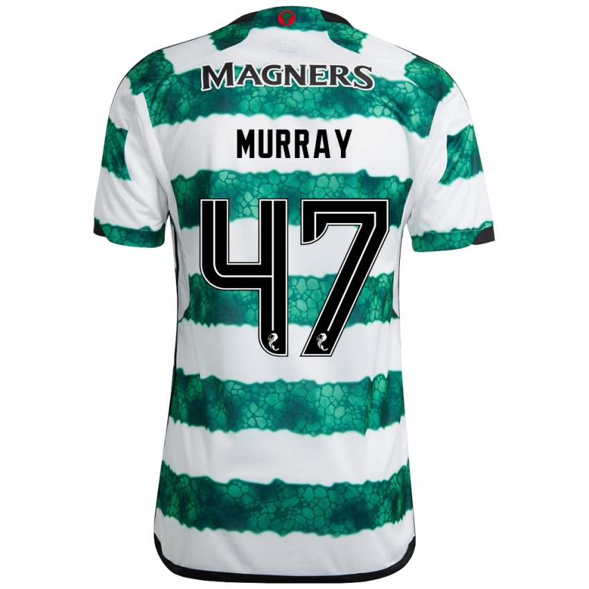 Mujer Camiseta Dane Murray #47 Verde 1ª Equipación 2023/24 La Camisa Argentina