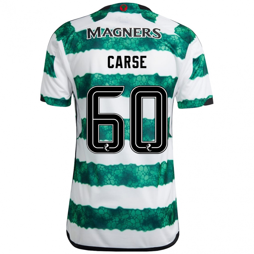 Mujer Camiseta Mackenzie Carse #60 Verde 1ª Equipación 2023/24 La Camisa Argentina