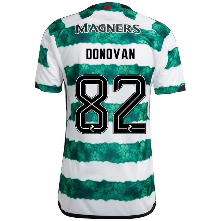 Mujer Camiseta Colby Donovan #82 Verde 1ª Equipación 2023/24 La Camisa Argentina