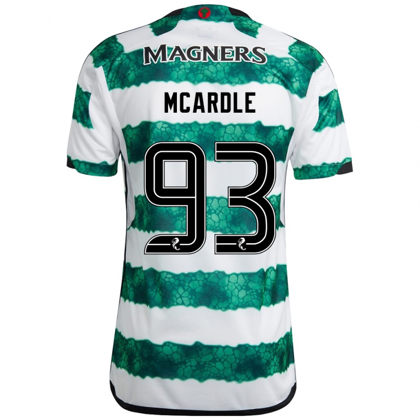 Mujer Camiseta Sean Mcardle #93 Verde 1ª Equipación 2023/24 La Camisa Argentina