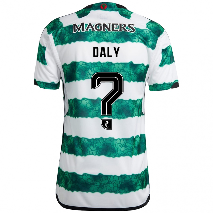 Mujer Camiseta Kayden Daly #0 Verde 1ª Equipación 2023/24 La Camisa Argentina