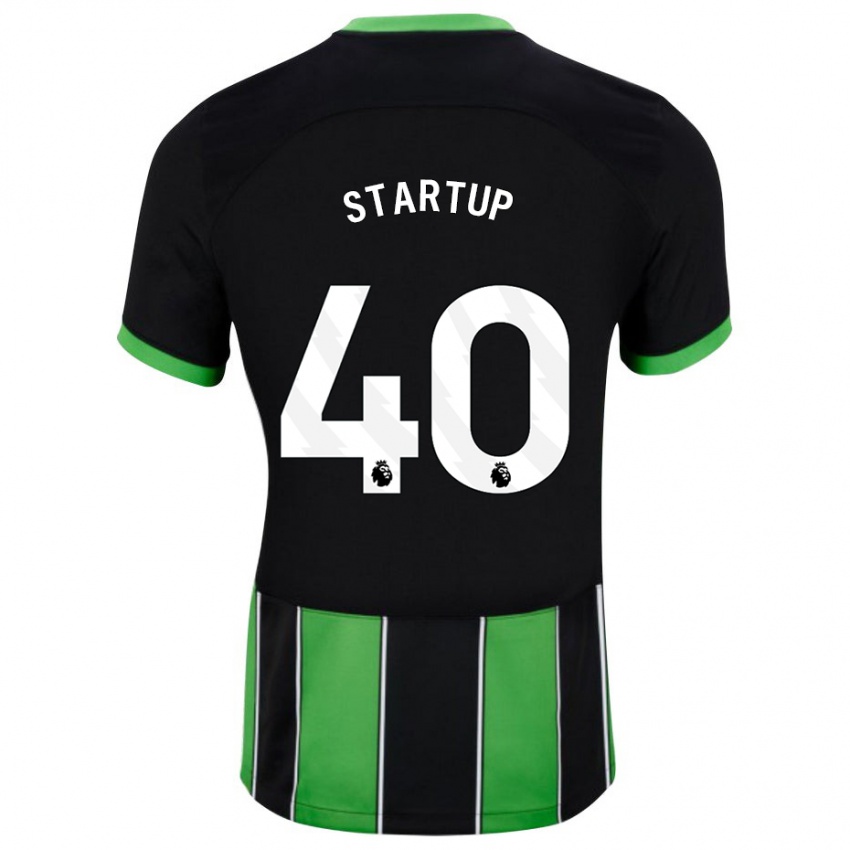 Mujer Camiseta Katie Startup #40 Verde Negro 2ª Equipación 2023/24 La Camisa Argentina