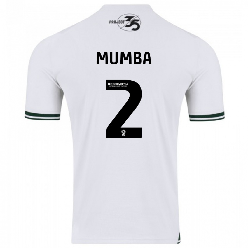 Mujer Camiseta Bali Mumba #2 Blanco 2ª Equipación 2023/24 La Camisa Argentina