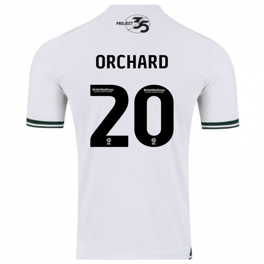 Mujer Camiseta Fern Orchard #20 Blanco 2ª Equipación 2023/24 La Camisa Argentina