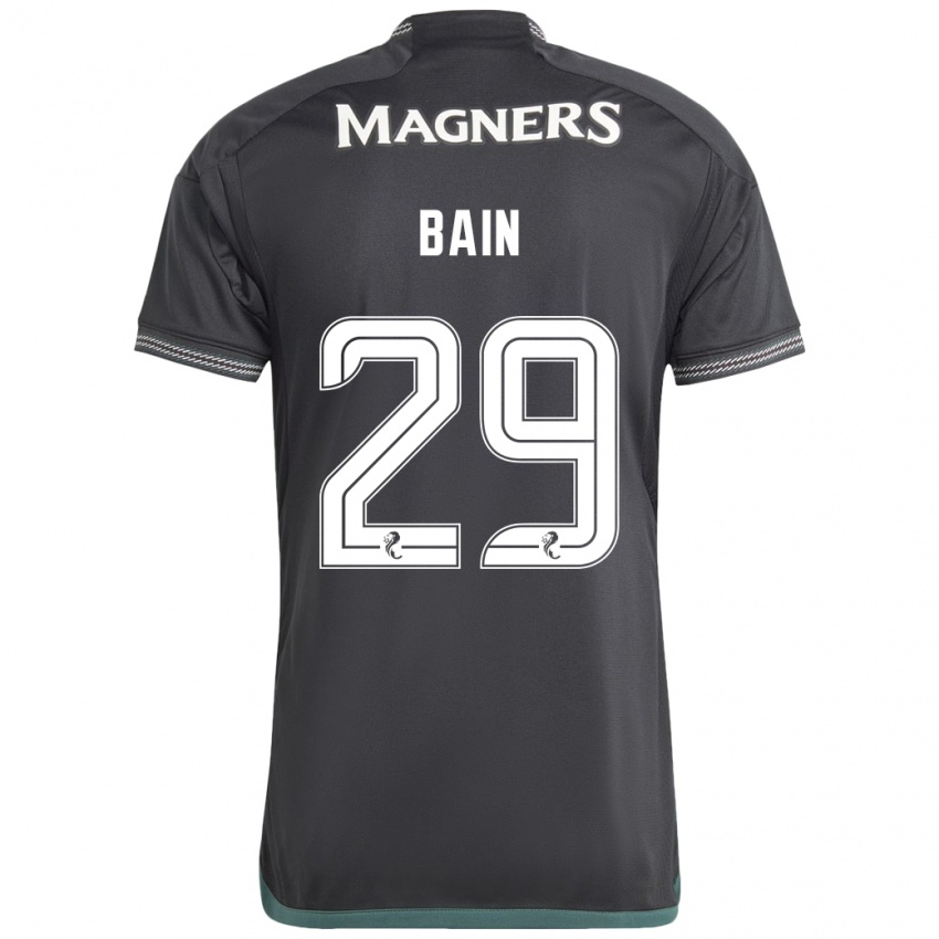 Mujer Camiseta Scott Bain #29 Negro 2ª Equipación 2023/24 La Camisa Argentina