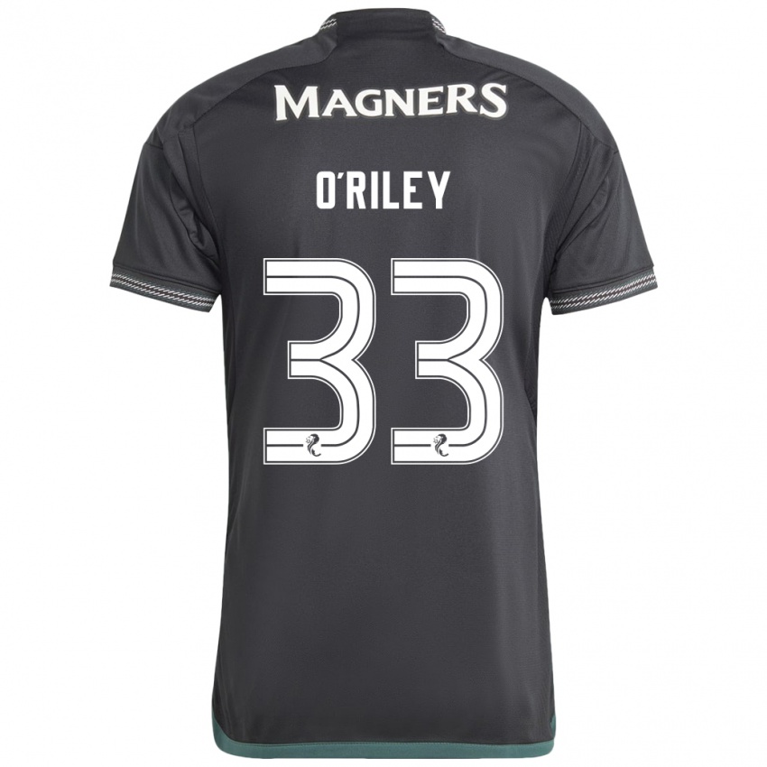 Mujer Camiseta Matt O'riley #33 Negro 2ª Equipación 2023/24 La Camisa Argentina