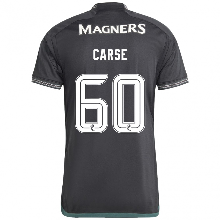 Mujer Camiseta Mackenzie Carse #60 Negro 2ª Equipación 2023/24 La Camisa Argentina