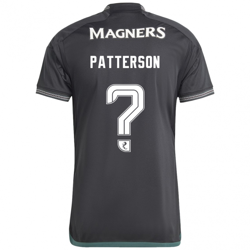 Mujer Camiseta Cameron Patterson #0 Negro 2ª Equipación 2023/24 La Camisa Argentina