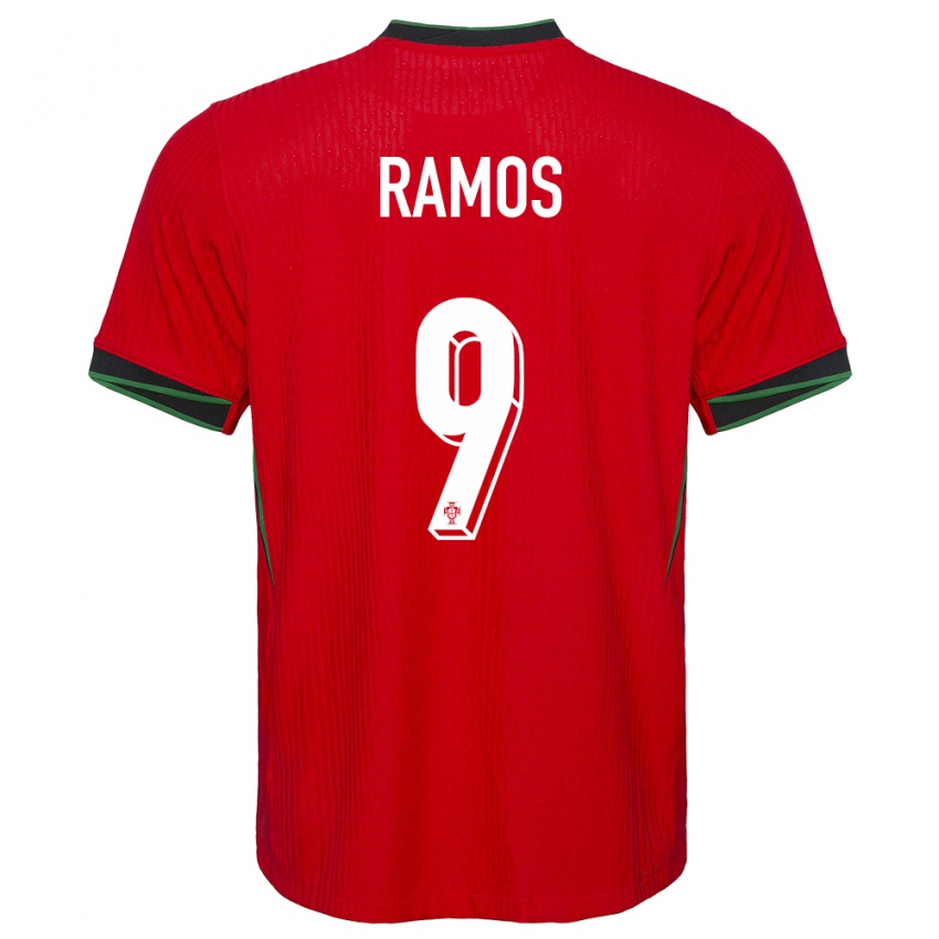 Niño Camiseta Portugal Goncalo Ramos #9 Rojo 1ª Equipación 24-26 La Camisa Argentina