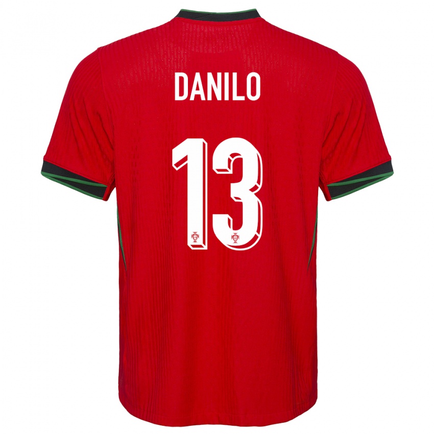 Niño Camiseta Portugal Danilo Pereira #13 Rojo 1ª Equipación 24-26 La Camisa Argentina
