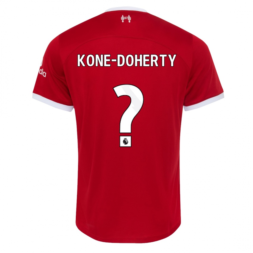 Niño Camiseta Trent Kone-Doherty #0 Rojo 1ª Equipación 2023/24 La Camisa Argentina