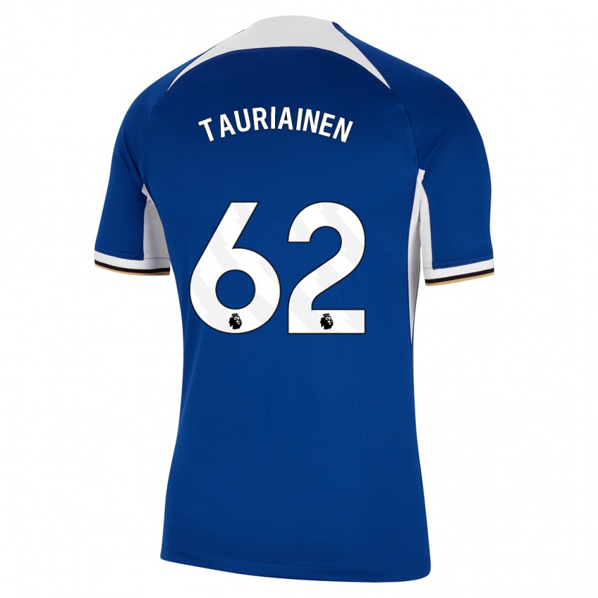 Niño Camiseta Jimi Tauriainen #62 Azul 1ª Equipación 2023/24 La Camisa Argentina